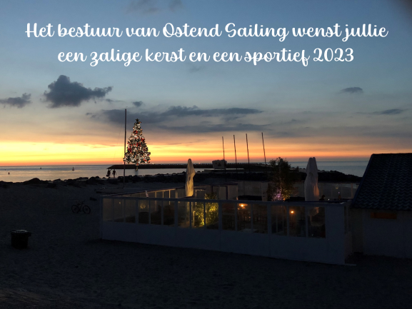 Ostend Sailing wenst je een zalige kerst en een voorspoedig 2022 klein